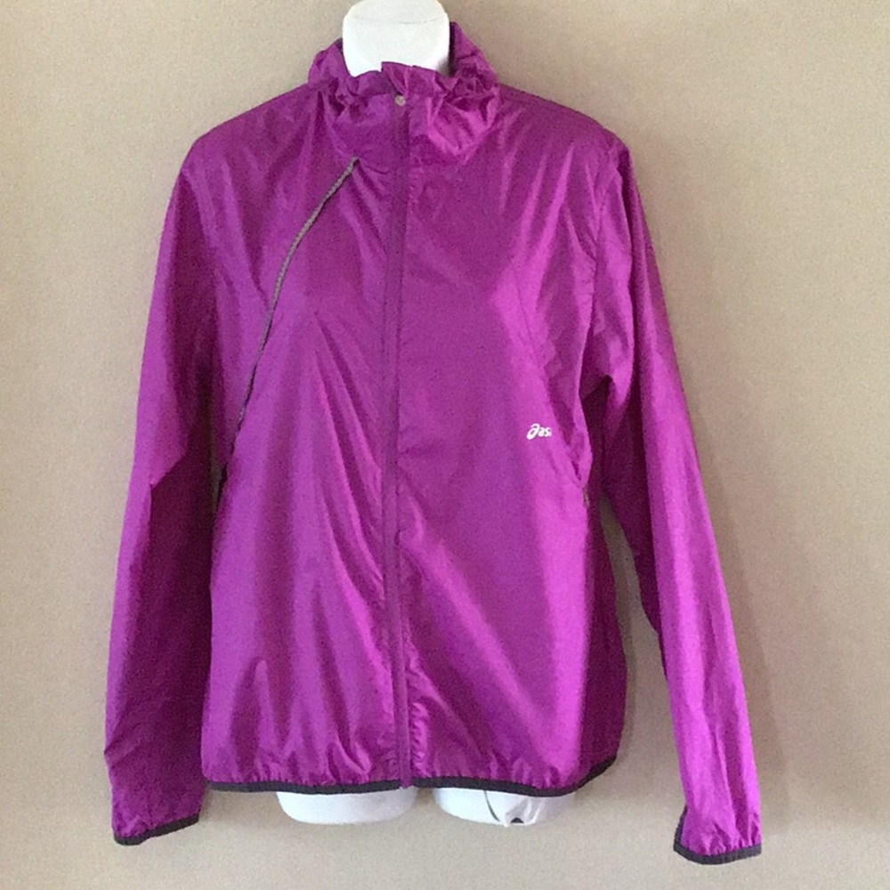 ASICS Large windbreaker excellent